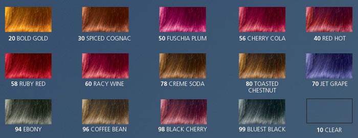jazzing hair color hair color chart hair color - jazzing hair color ...